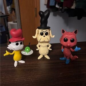 Lot of Dr Seuss “Sam’s Friend”, “Sam I am” and “Fox in Socks” Funkos